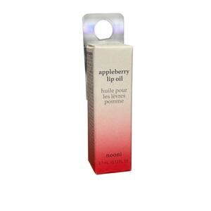 Nooni Appleberry Lip Oil New In Box Full Size .12 oz Revitalizing & Tinting